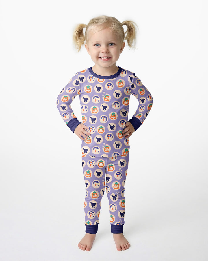 Boo Crew Bamboo Two Piece Long Sleeve Pajama Set