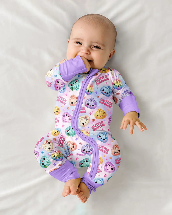 Glitter Dumpling Bamboo Convertible Zippy