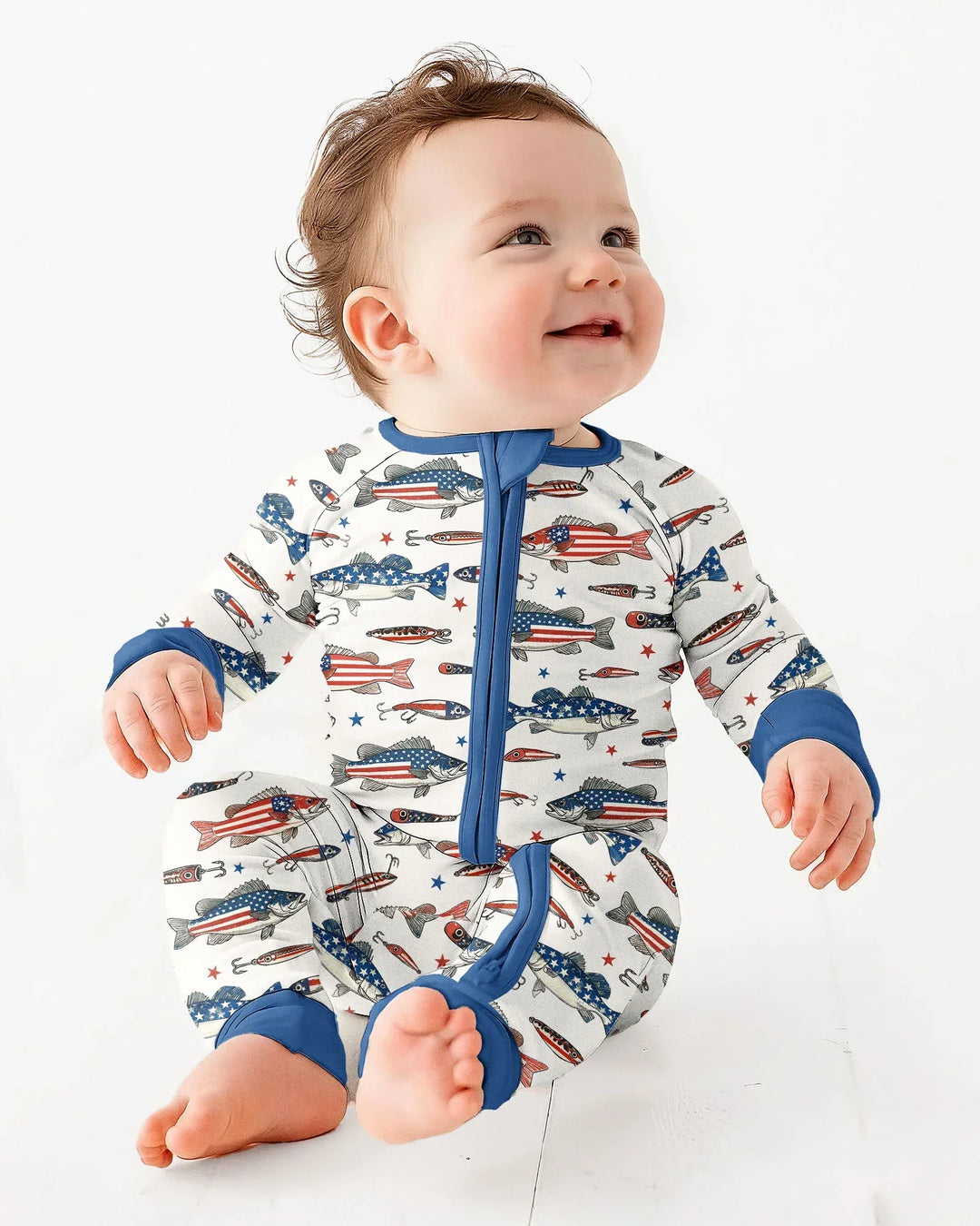 Gerippte Babykleidung mit individuellem Foto - Weich &amp; Skizzenhaft