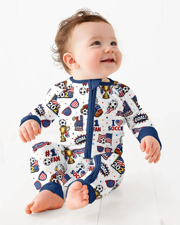 Gerippte Babykleidung mit individuellem Foto - Weich &amp; Skizzenhaft