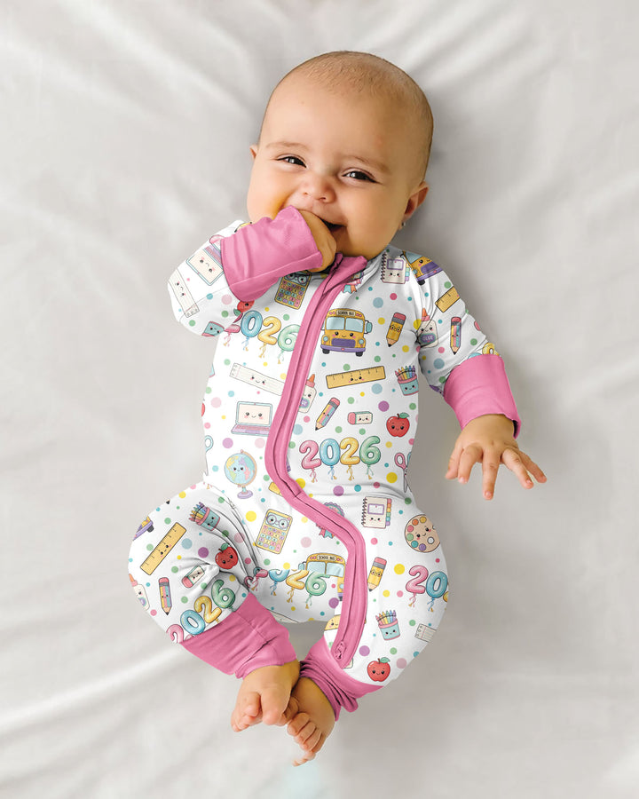 Gerippte Babykleidung mit individuellem Foto - Weich &amp; Skizzenhaft