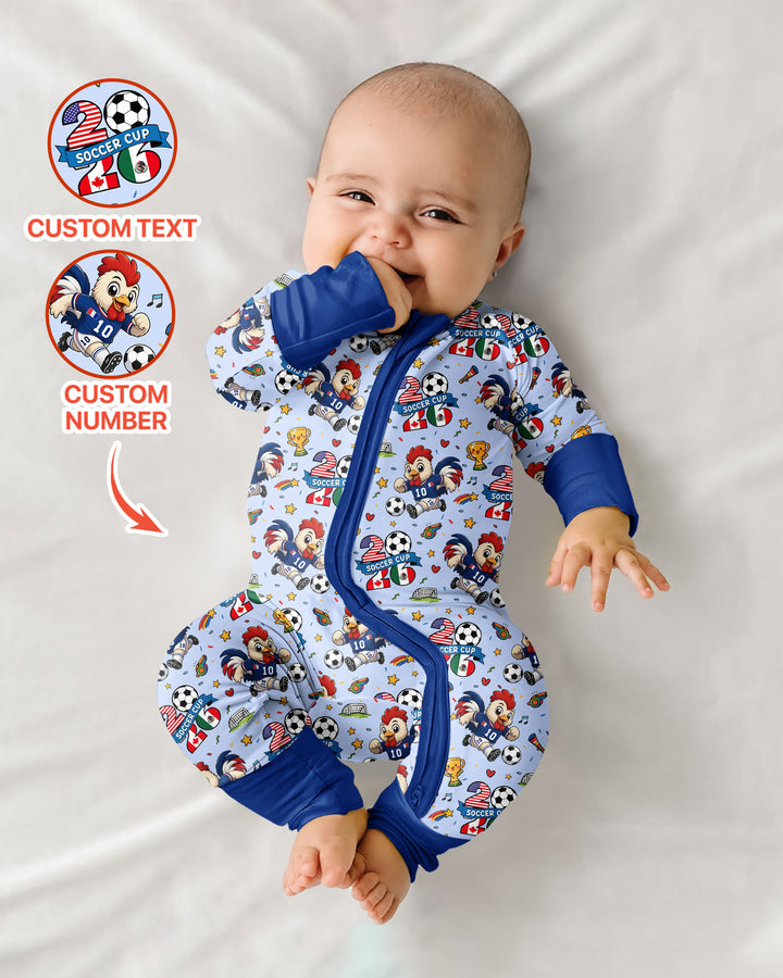 Gerippte Babykleidung mit individuellem Foto - Weich &amp; Skizzenhaft