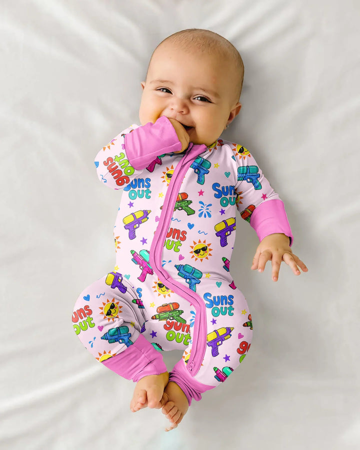 Gerippte Babykleidung mit individuellem Foto - Weich &amp; Skizzenhaft