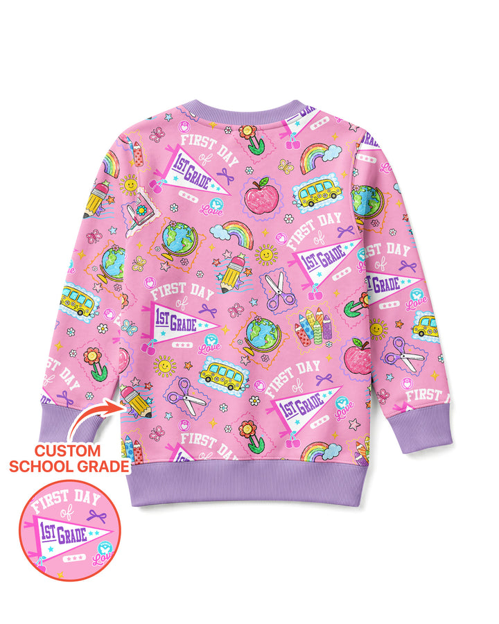 Maßgeschneiderter Bambus Rundhals-Sweatshirt