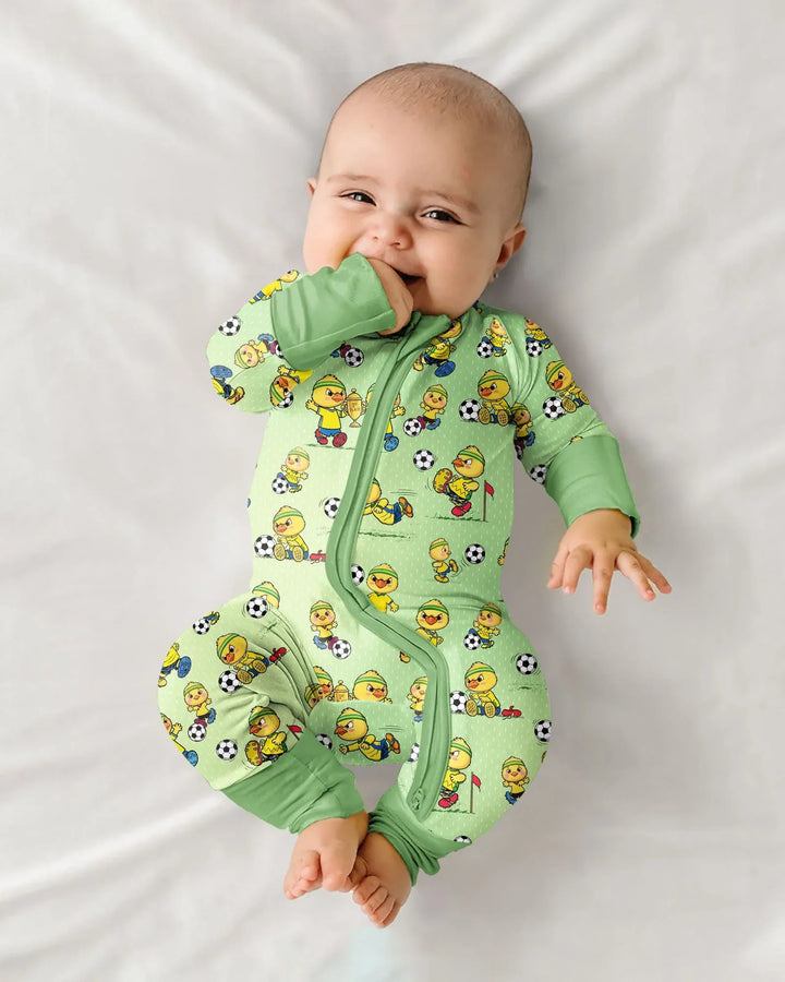 Gerippte Babykleidung mit individuellem Foto - Weich &amp; Skizzenhaft