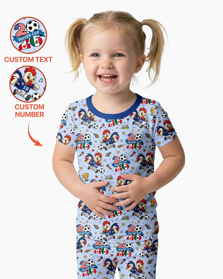 Schlafanzug-Set zweiteilig, kurze Ärmel, kurze Hose, Bambus