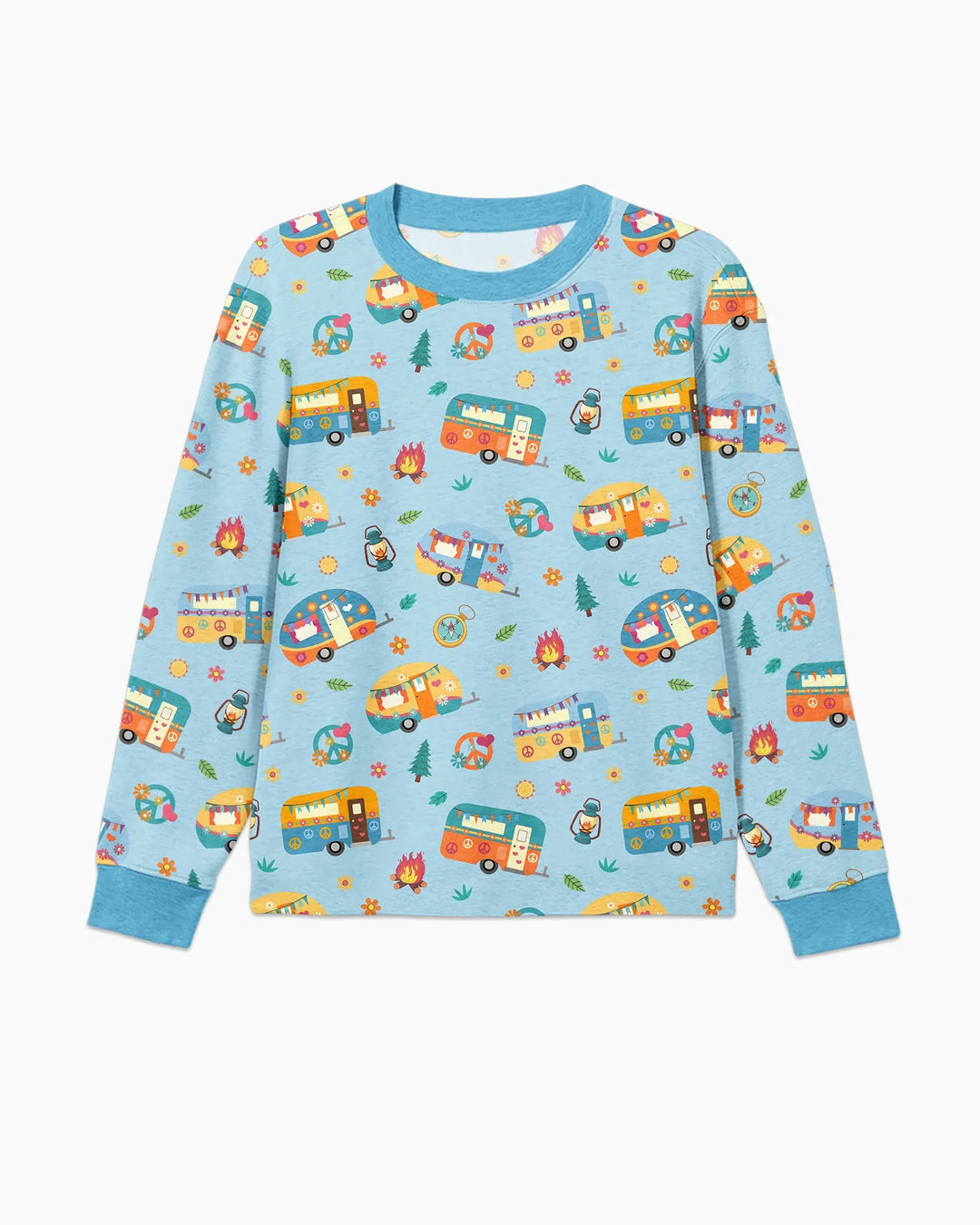 Happy Little Camper Bamboo Men's Pajama Set