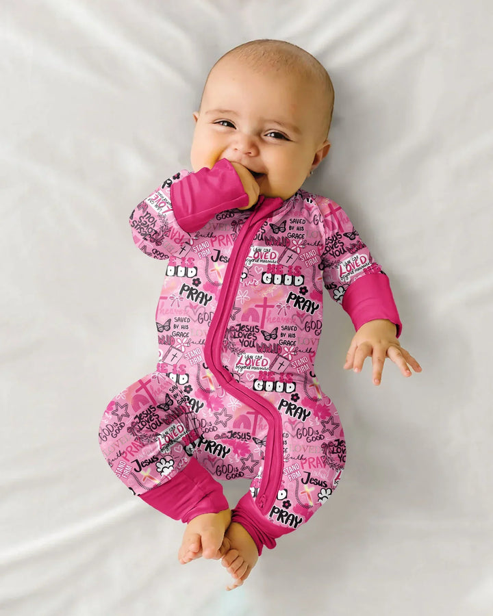 Gerippte Babykleidung mit individuellem Foto - Weich &amp; Skizzenhaft