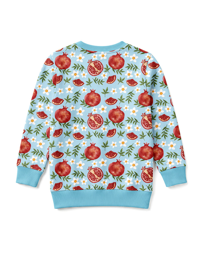 Sweatshirt mit Rundhalsausschnitt aus Bambusfaser