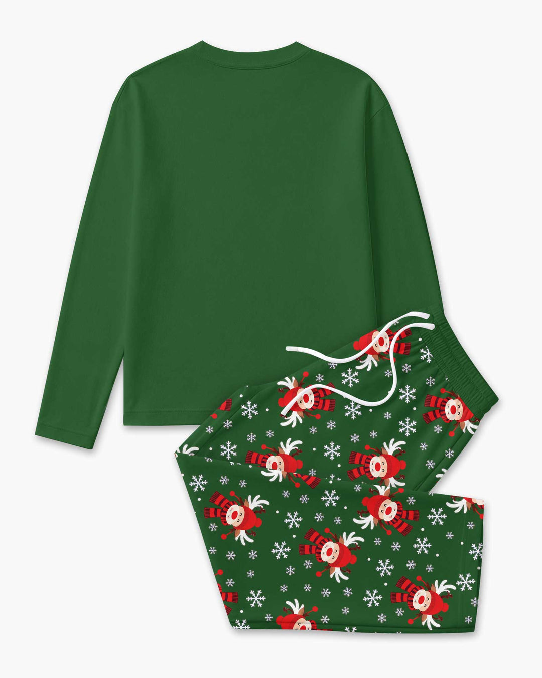 Merry Reindeer Nights Bamboo Men's Pajama Set