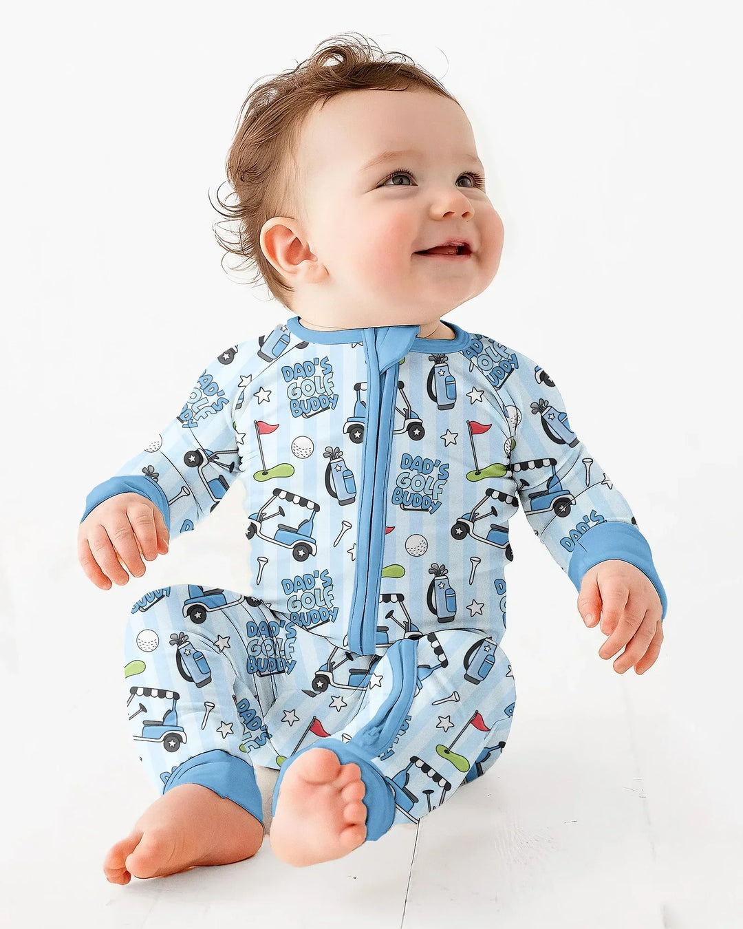 Gerippte Babykleidung mit individuellem Foto - Weich &amp; Skizzenhaft