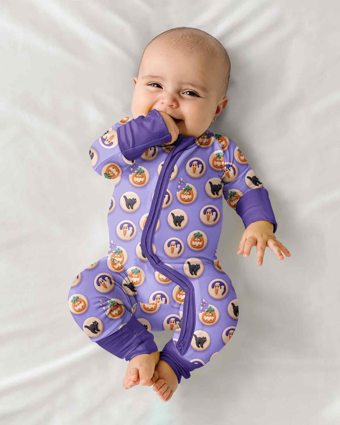 Gerippte Babykleidung mit individuellem Foto - Weich &amp; Skizzenhaft