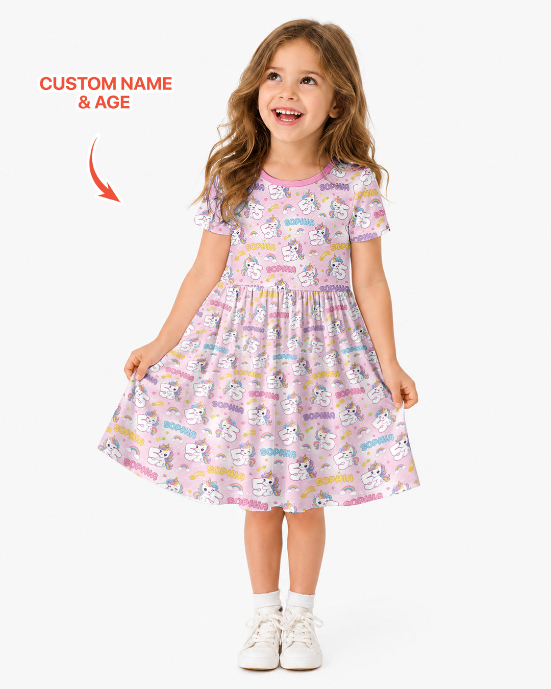 Vorlage Bambus Twirl Kleid