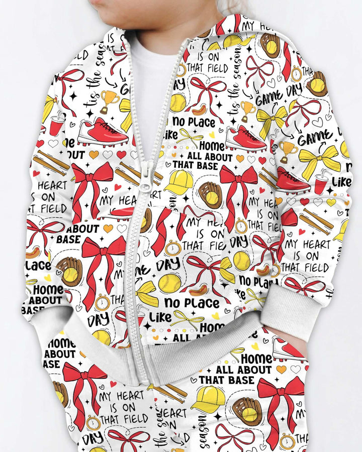 All About That Base Bambus-Kapuzenpullover mit Reißverschluss