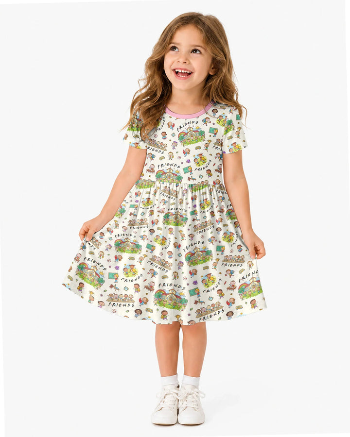 Vorlage Bambus Twirl Kleid