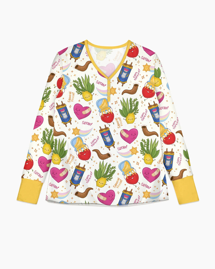 Vorlage Bambus Damen Pyjama Set