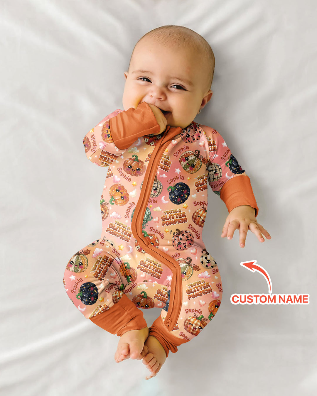 Gerippte Babykleidung mit individuellem Foto - Weich &amp; Skizzenhaft