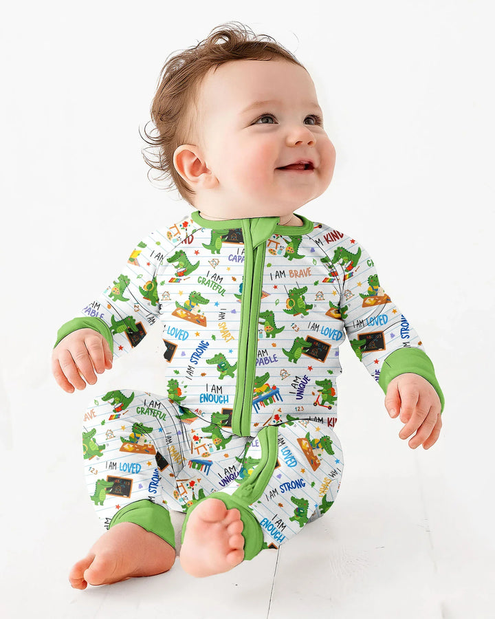 Brave Gator Days Bamboo Convertible Zippy