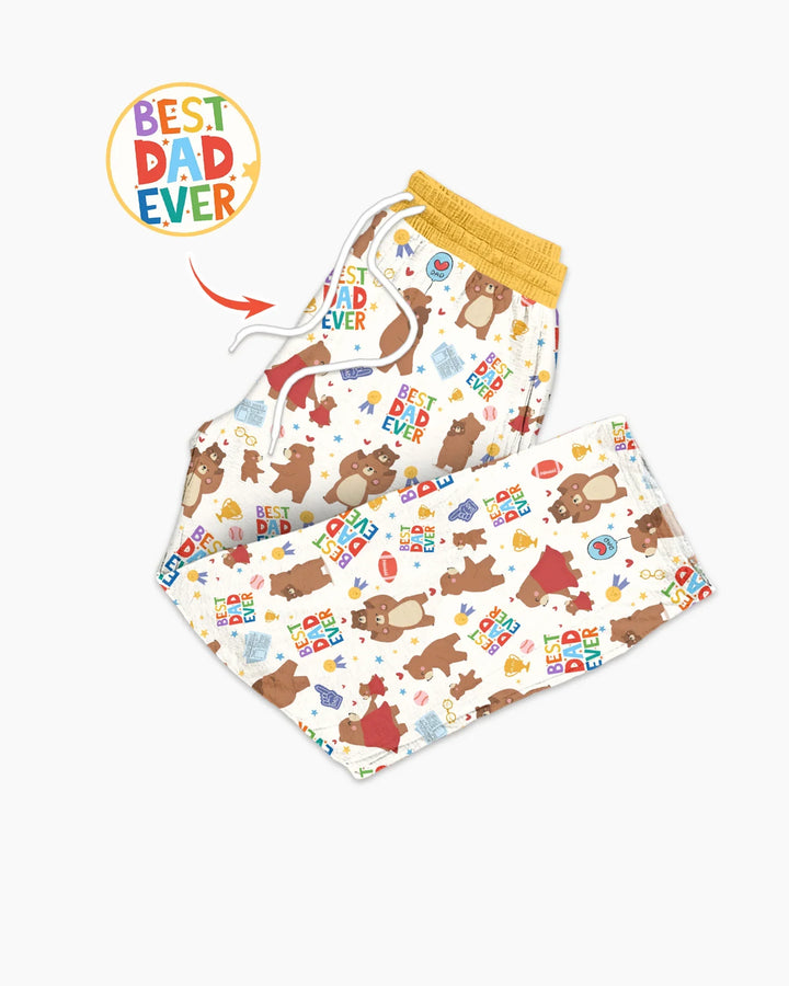 Best Papa Bär aller Zeiten Familie passender Bambus Pyjama für Damen