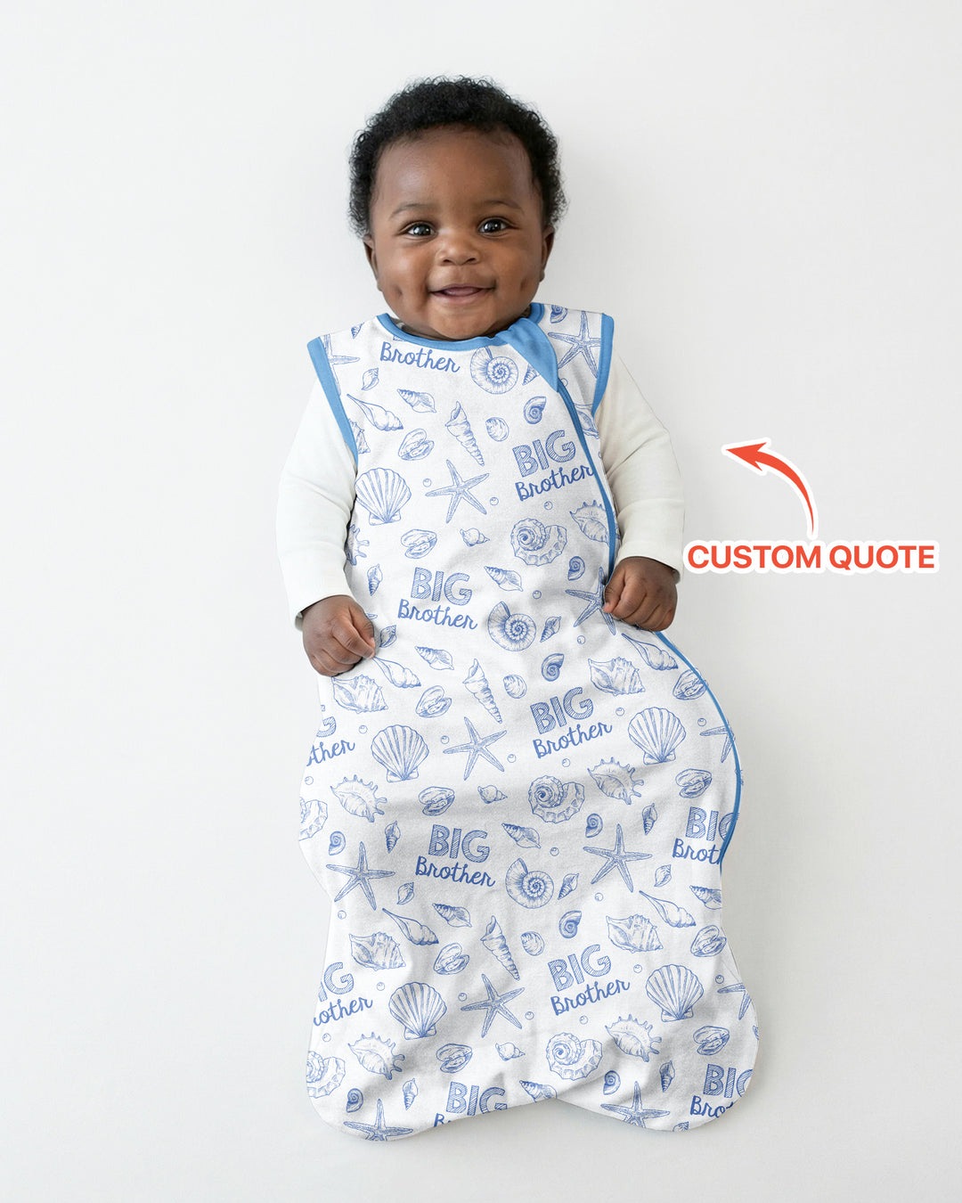 Coquette Seashell Matching Sibling Bamboo Sleep Bag
