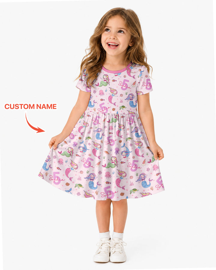 Vorlage Bambus Twirl Kleid