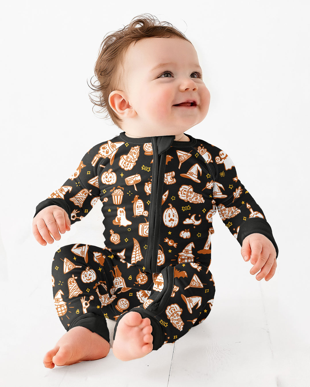 Gerippte Babykleidung mit individuellem Foto - Weich &amp; Skizzenhaft