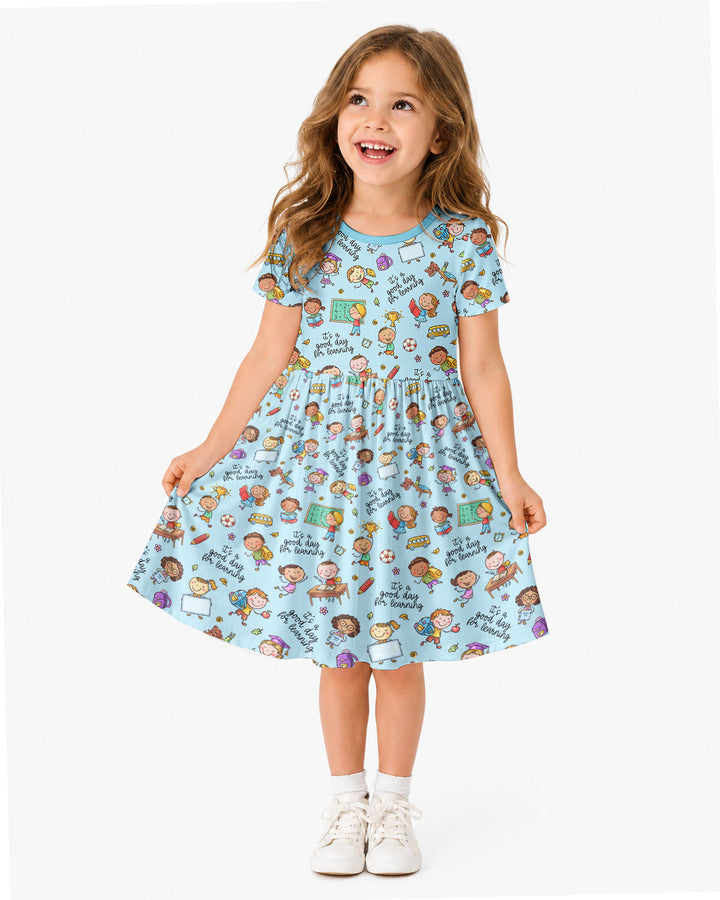 Little Learners Adventure Bamboo Twirl Dress