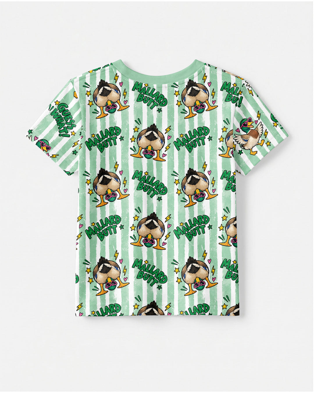 Guess What Mallard Butt Bamboo Crewneck T-Shirt