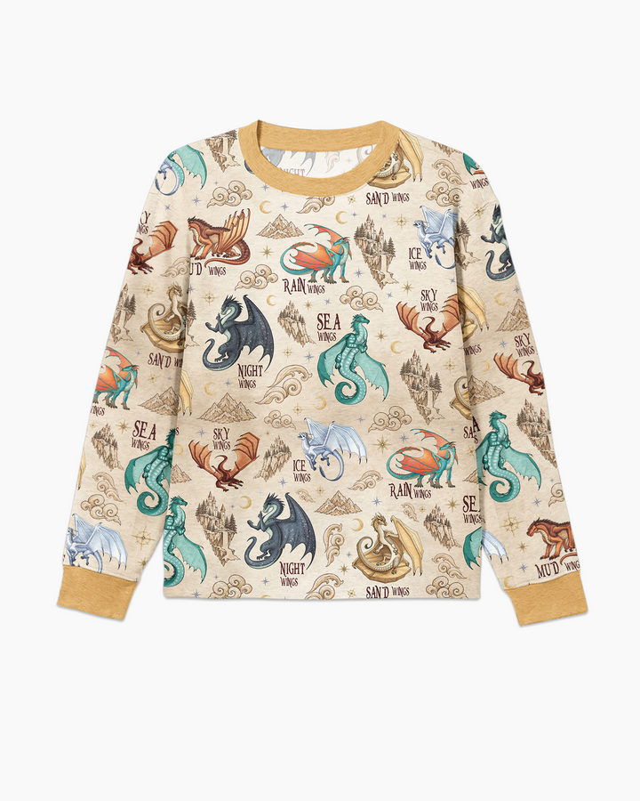 Elemental Dragons Bamboo Men's Pajama Set