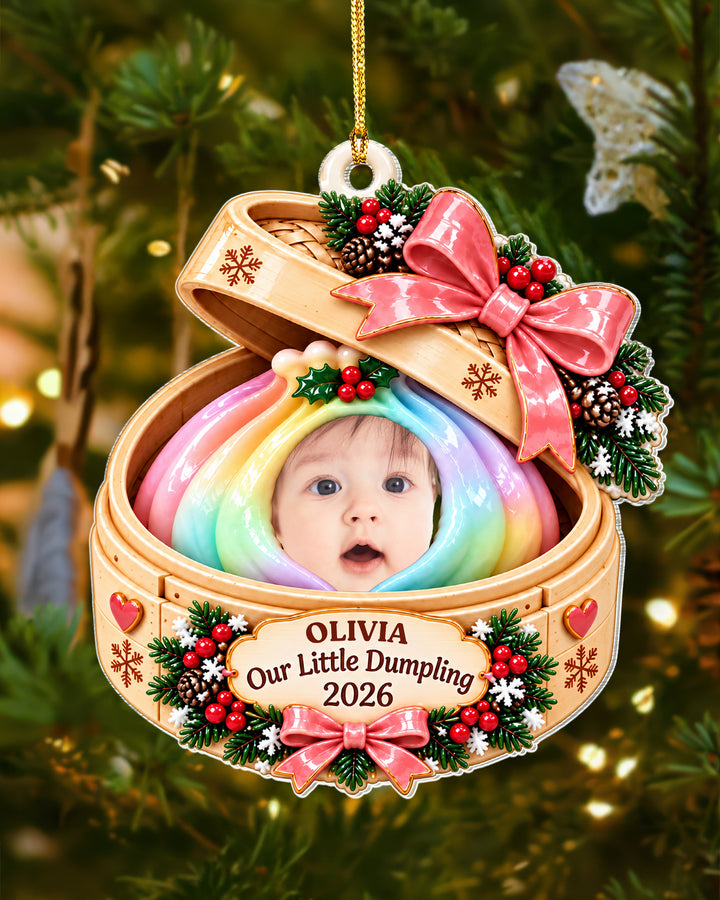 Our Little Dumbling  Acrylic Ornament