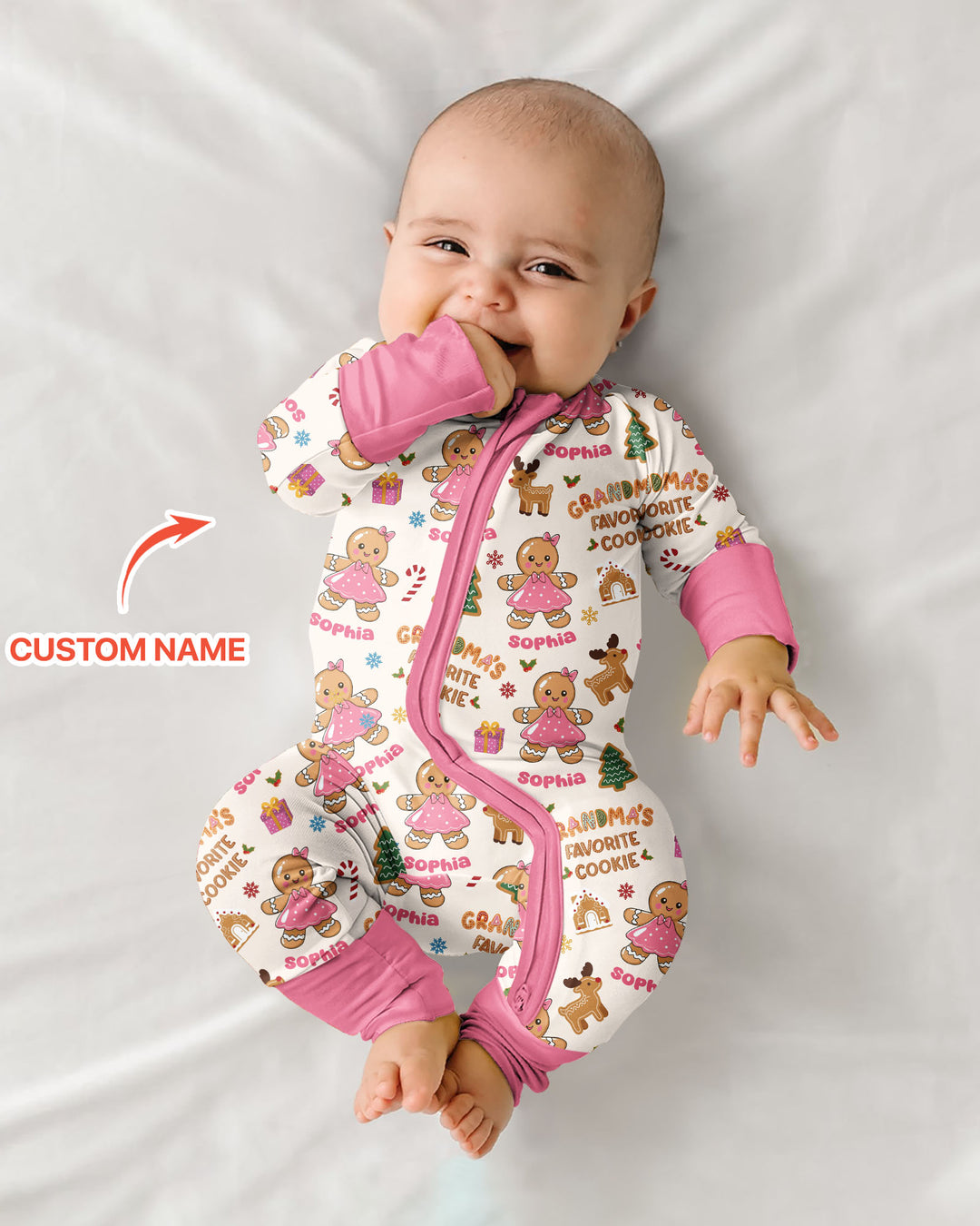 Personalized Grandma's Favorite Cookie Bamboo Convertible Zippy