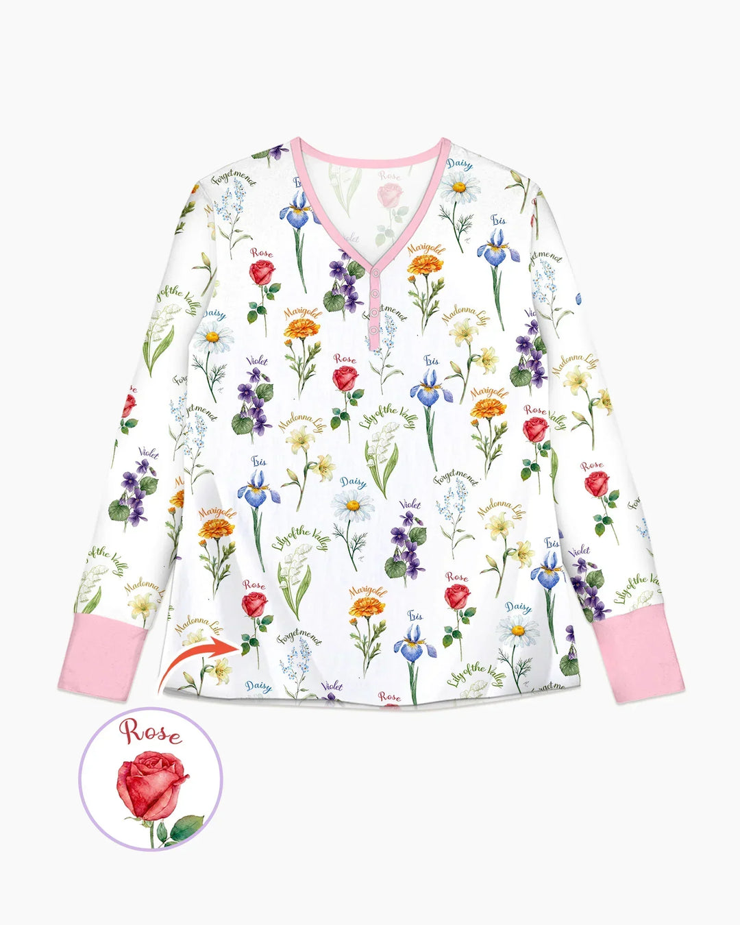 Vorlage Bambus Damen Pyjama Set