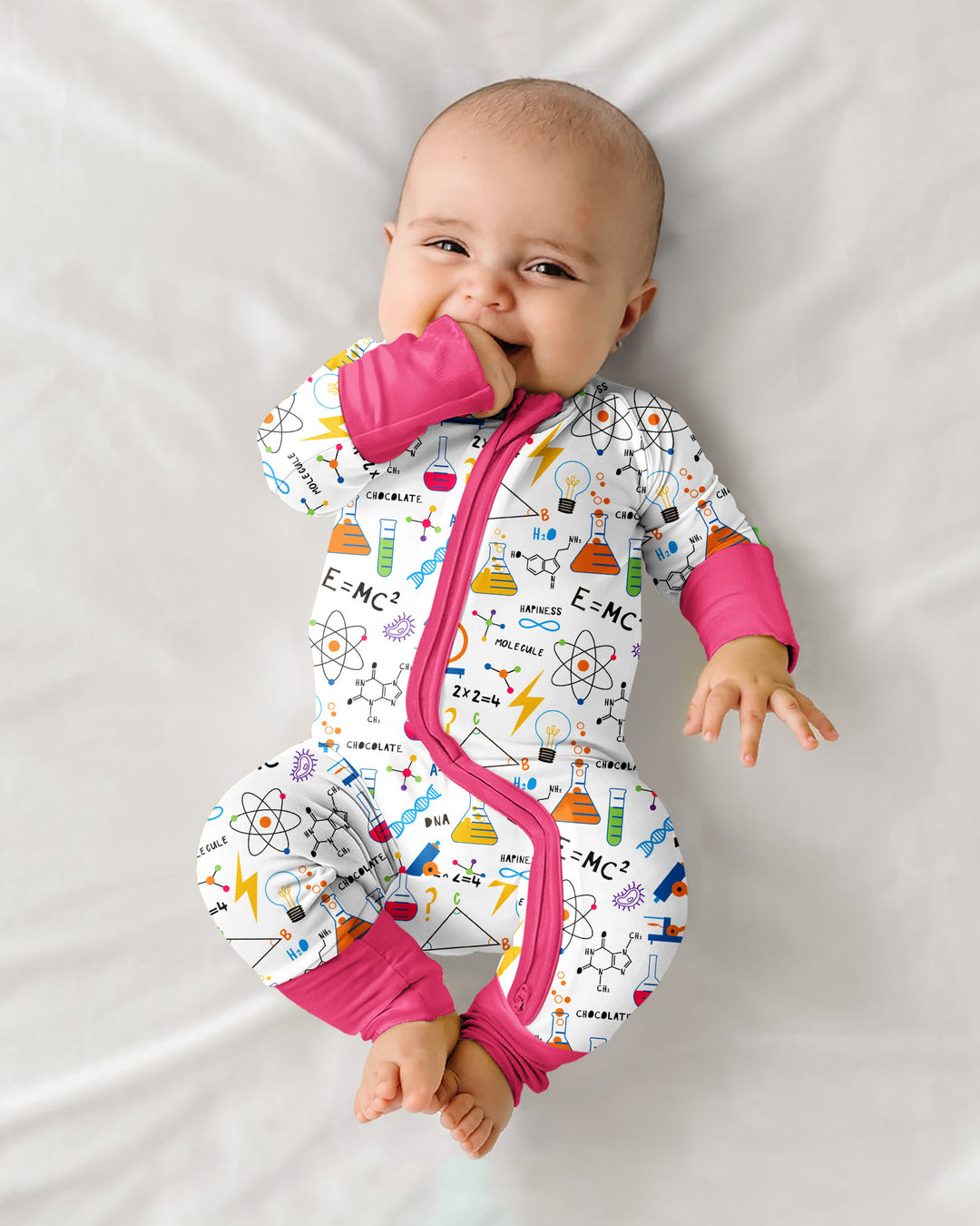 Gerippte Babykleidung mit individuellem Foto - Weich &amp; Skizzenhaft