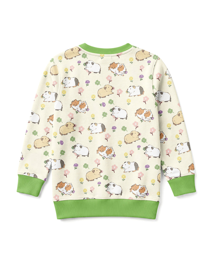 Guinea Pig Garden Bamboo Crewneck Sweatshirt