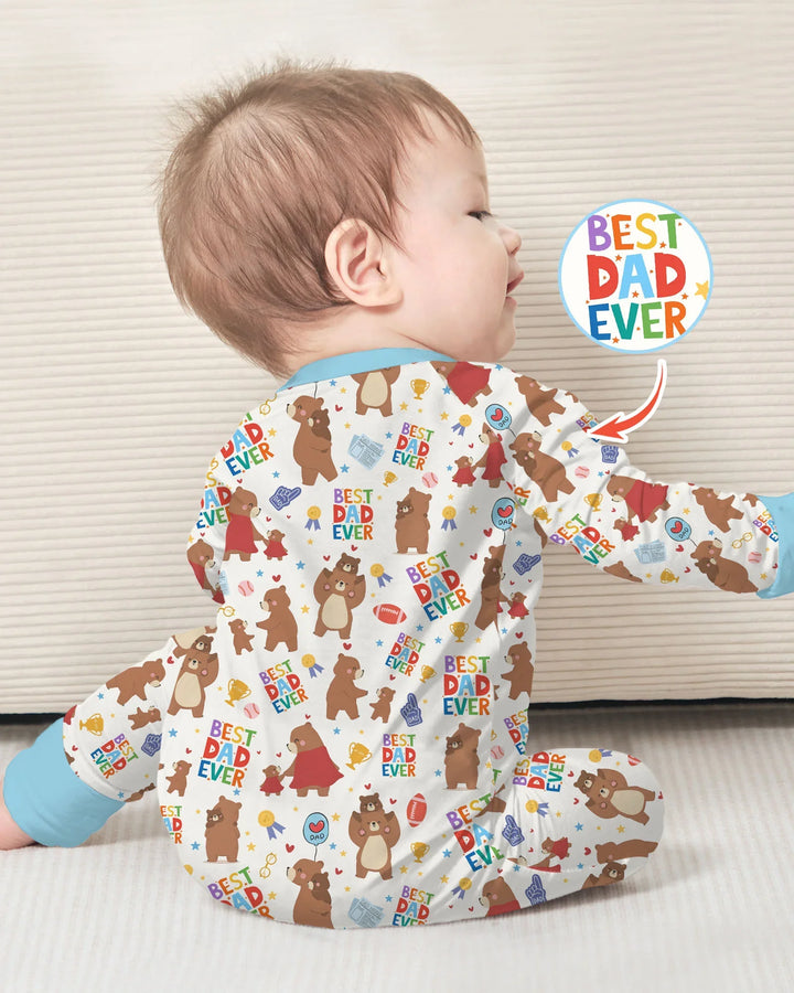 Gerippte Babykleidung mit individuellem Foto - Weich &amp; Skizzenhaft