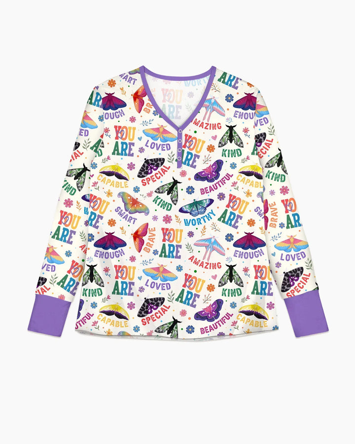 Vorlage Bambus Damen Pyjama Set