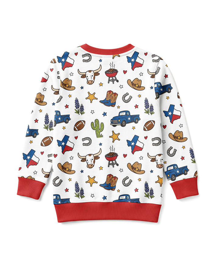 Someone in Texas Loves Me Bamboo Crewneck Sweatshirt