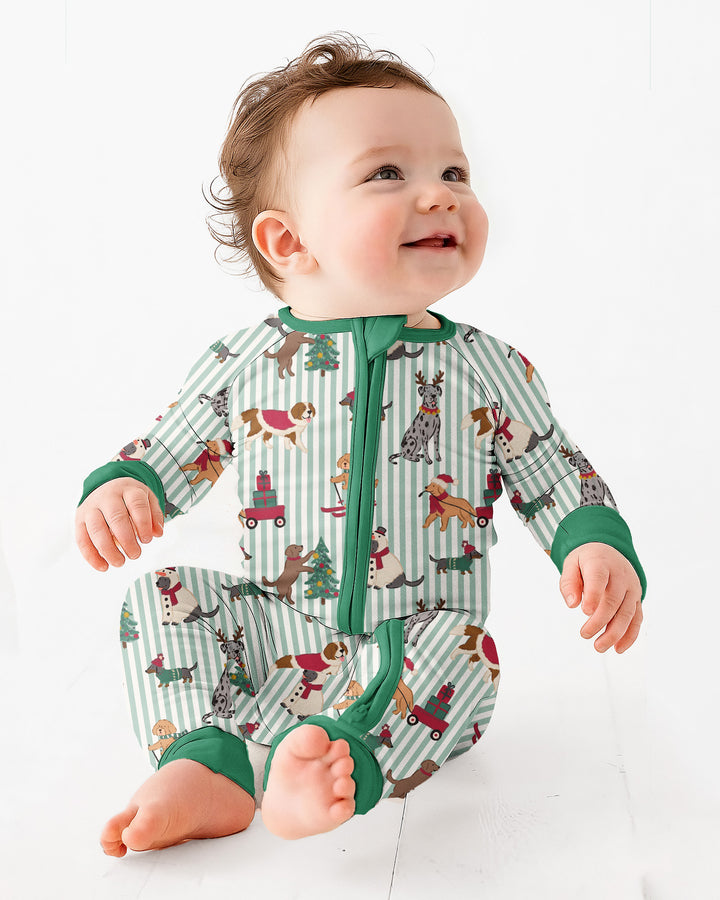 Christmas Pups & Holiday Adventures Bamboo Convertible Zippy
