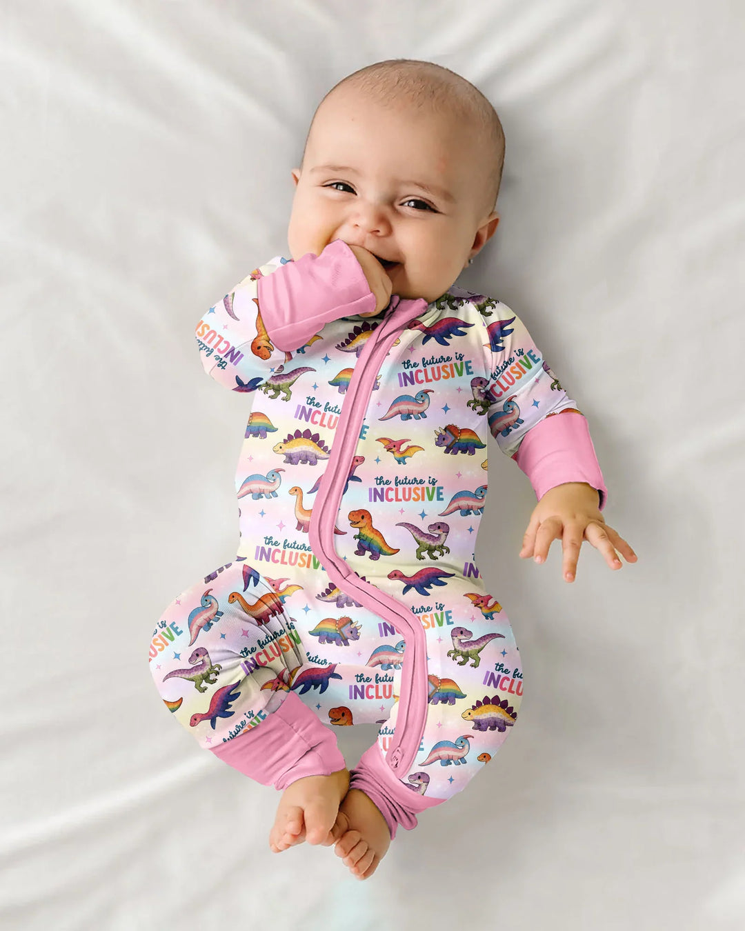 Gerippte Babykleidung mit individuellem Foto - Weich &amp; Skizzenhaft