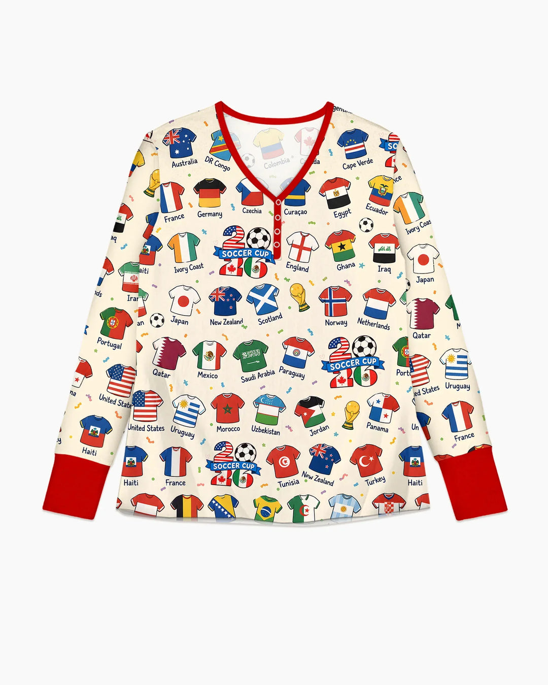 Vorlage Bambus Damen Pyjama Set