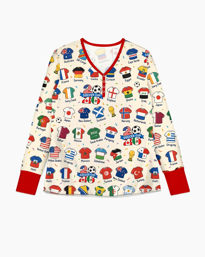 Vorlage Bambus Damen Pyjama Set