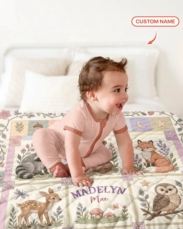Vorlage Quilt Decke