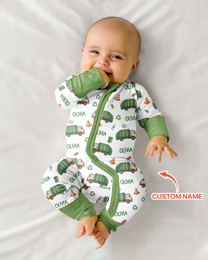 Gerippte Babykleidung mit individuellem Foto - Weich &amp; Skizzenhaft