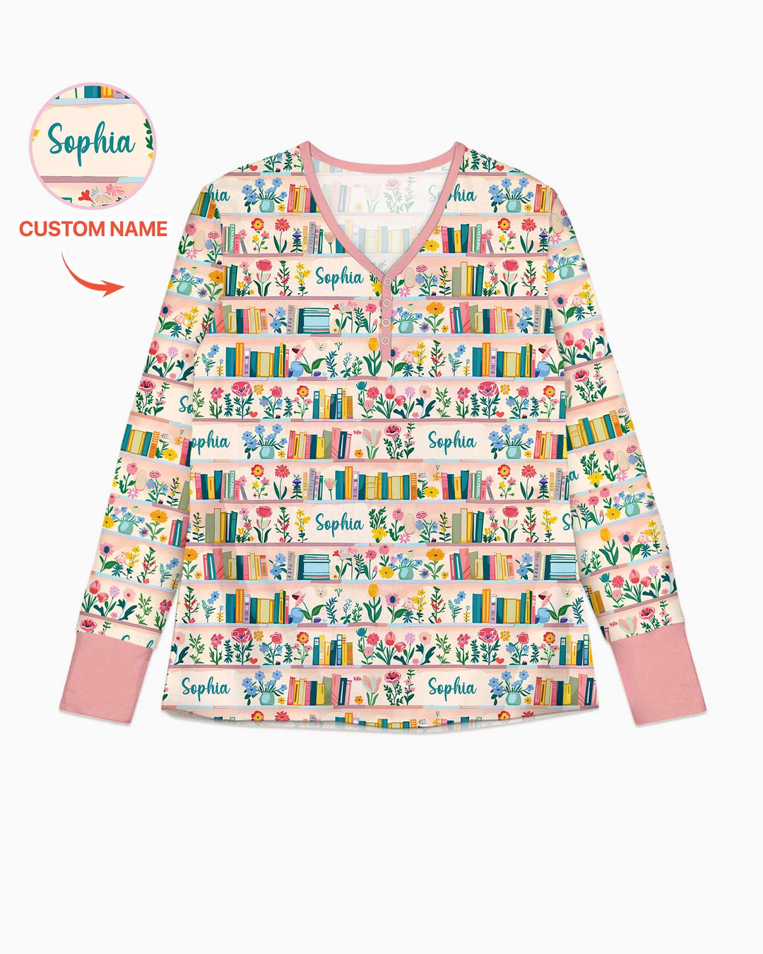 Vorlage Bambus Damen Pyjama Set