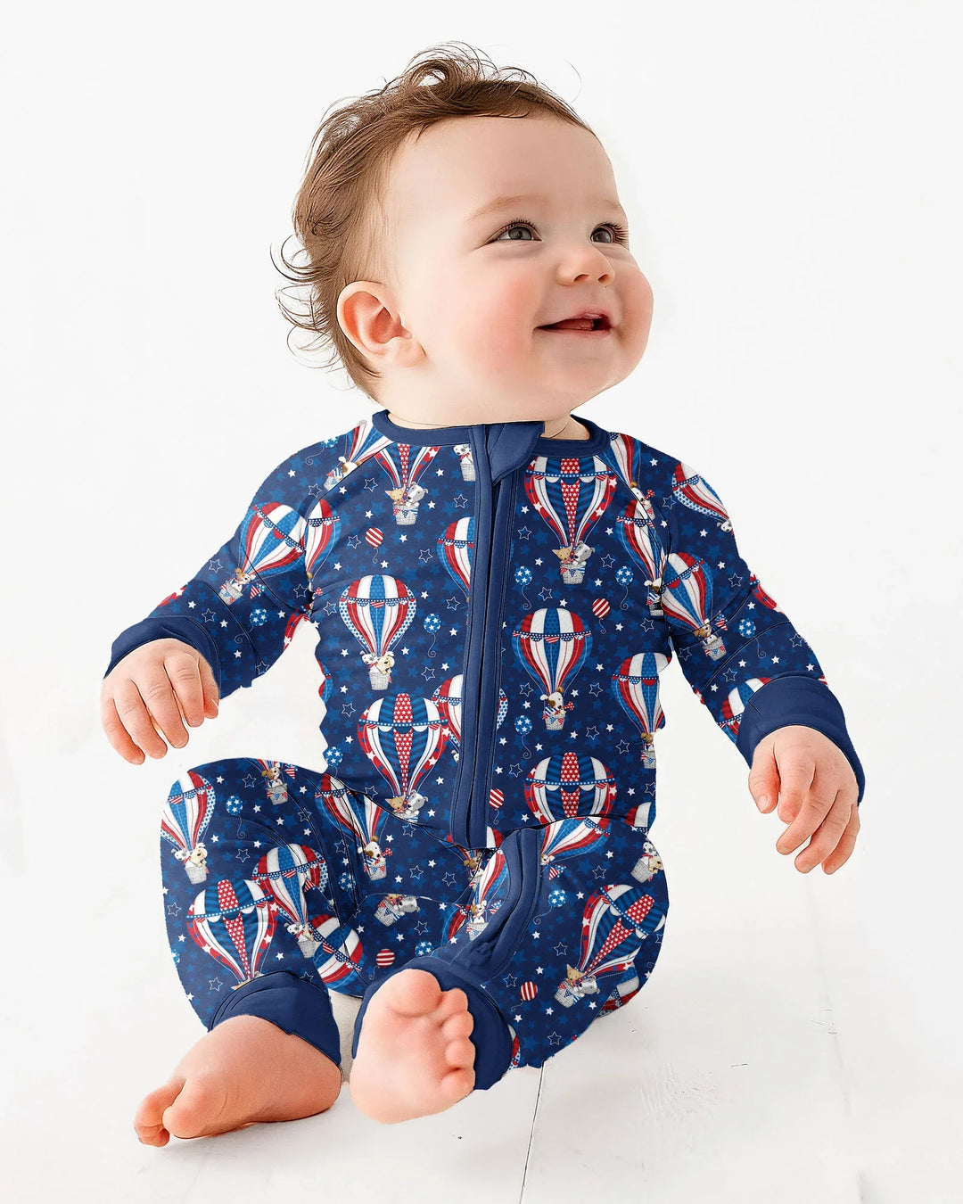 Gerippte Babykleidung mit individuellem Foto - Weich &amp; Skizzenhaft