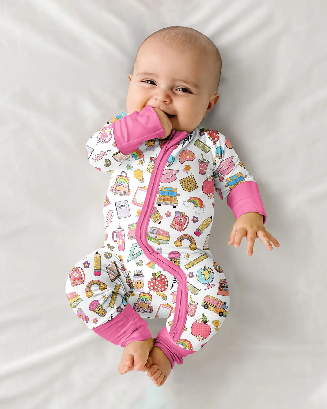 Preppy Back to School Bamboo Convertible Zippy