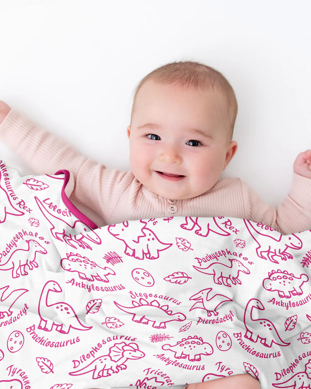 Dinosaur Park Bamboo Blanket