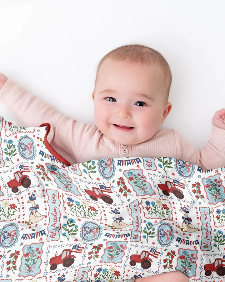 Vorlage Quilt Decke