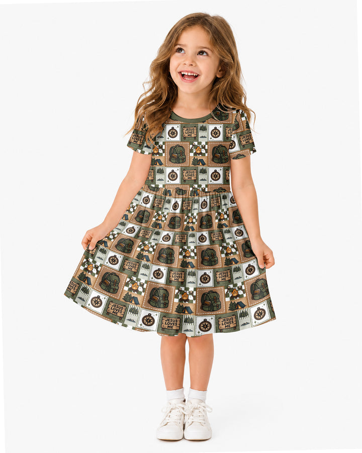 Vorlage Bambus Twirl Kleid