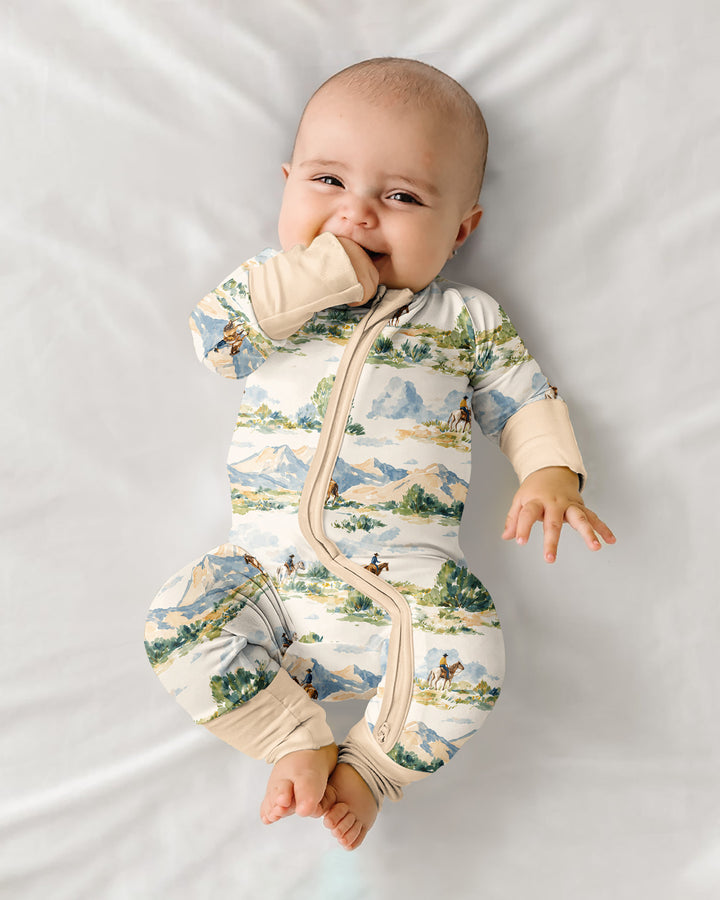 Gerippte Babykleidung mit individuellem Foto - Weich &amp; Skizzenhaft